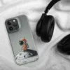 Astronaut Sitting on the Moon - iPhone Case