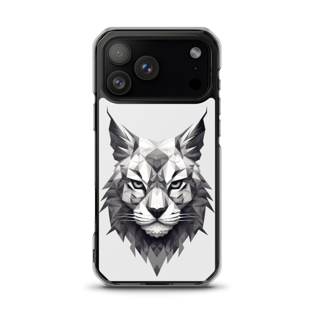 Lynx Head - Clear iPhone Case
