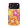 Pink/Yellow Flowers - Tough iPhone Case