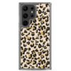 Leopard Print - Clear Galaxy Case