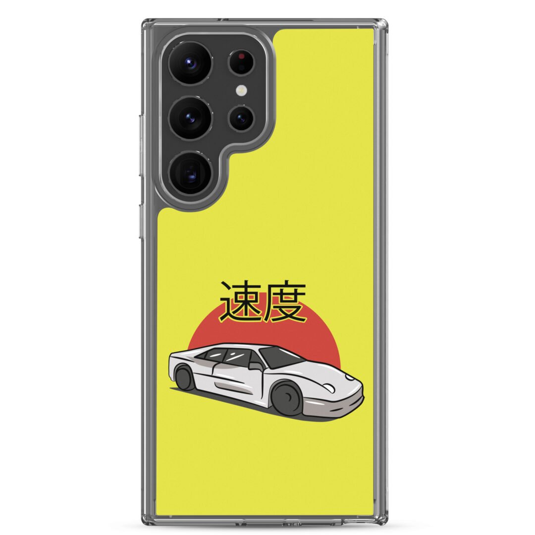 Anime Car - Clear Galaxy Case