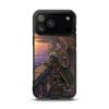 A Viking Soldier by The Lakeside - Clear iPhone Case