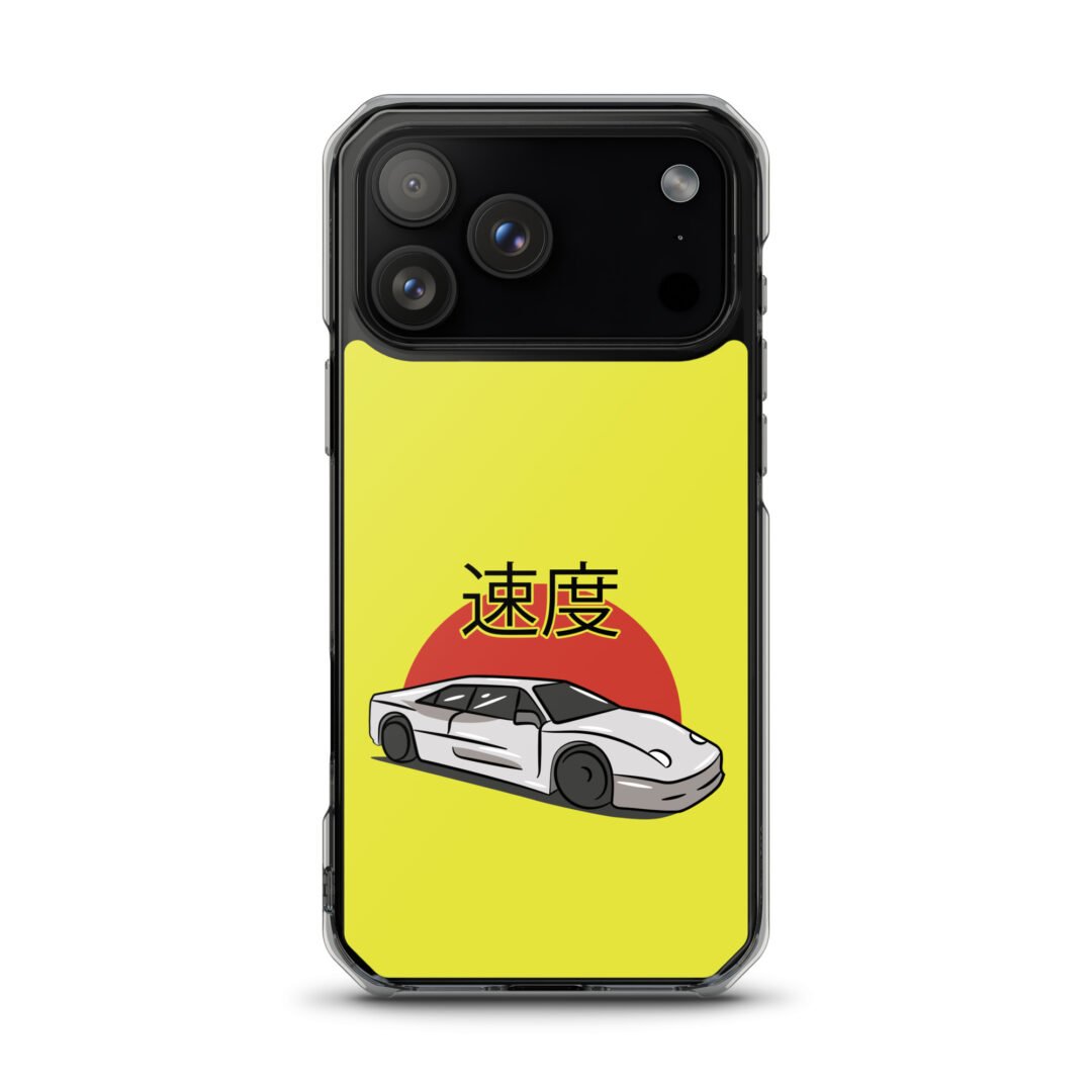 Anime Car - Clear iPhone Case