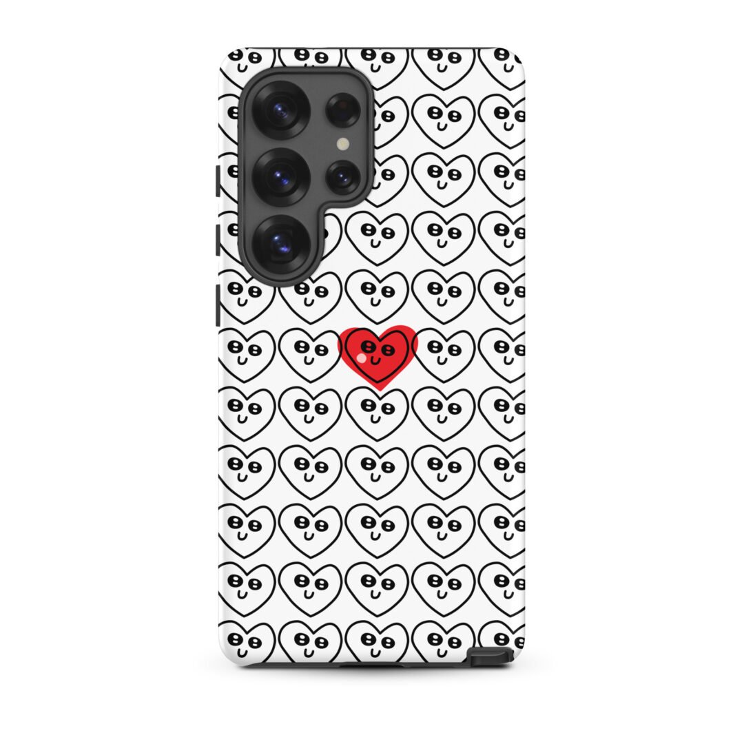 Single Red Heart - Tough Galaxy Case